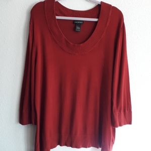 Cranberry Lane Bryant Round Neck Sweater